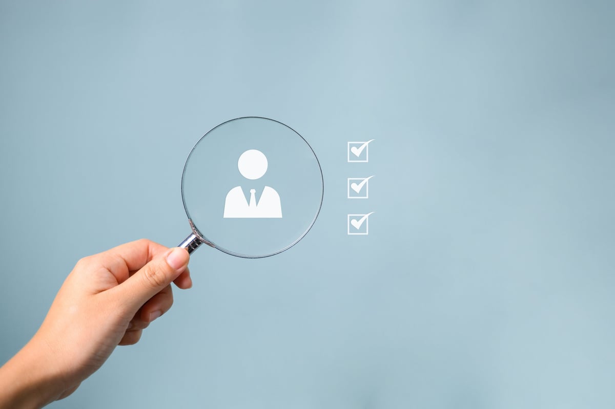 Professional background screening